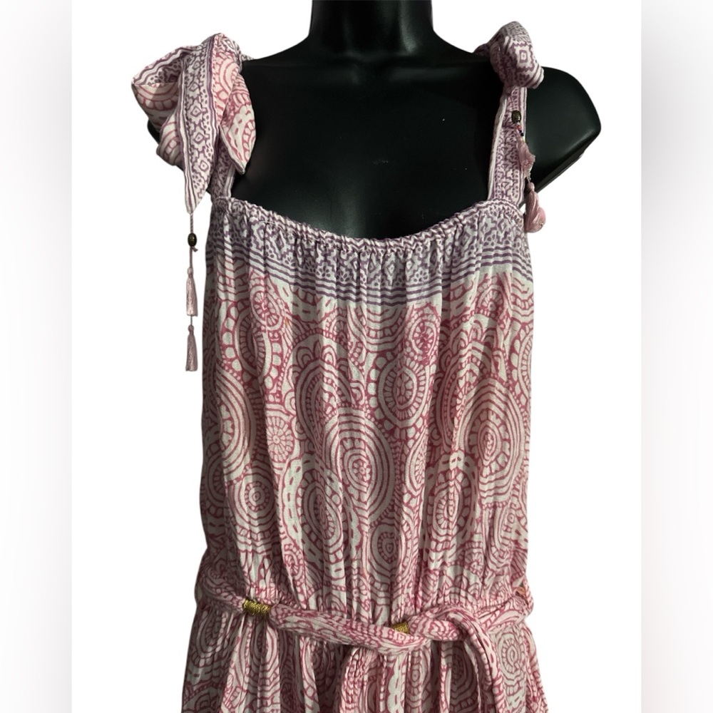 Alicia Bell Pink Patterned Women's Romper - Picture 4 of 9